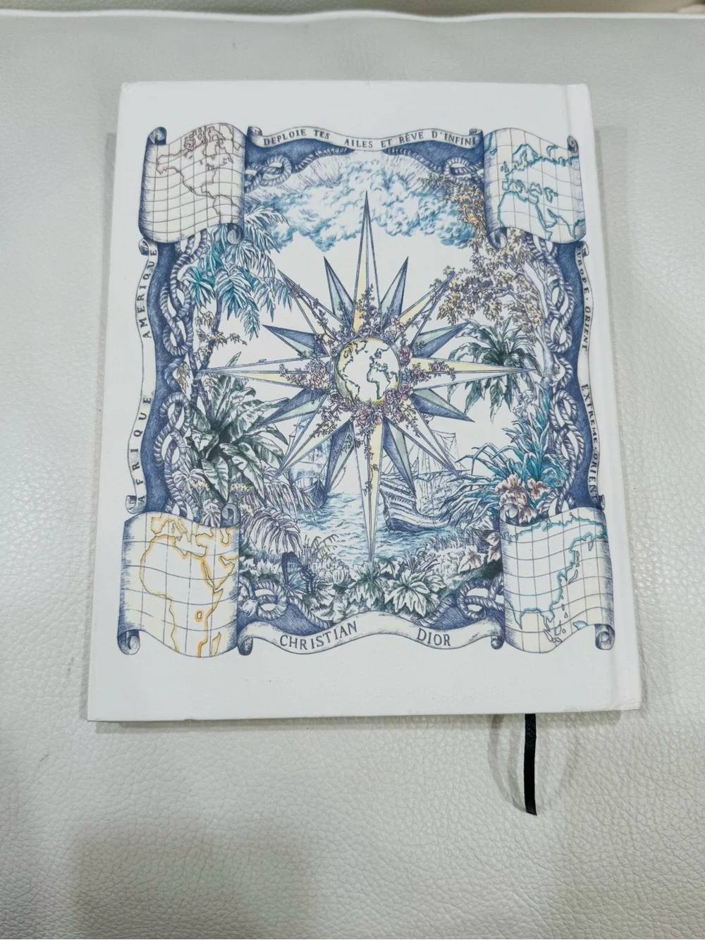 Dior blue print
